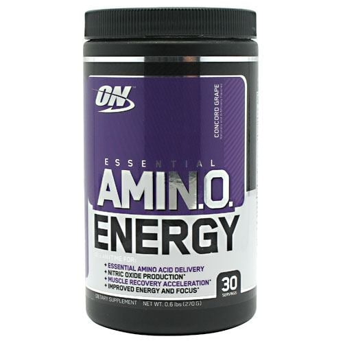 Optimum Nutrition, Essential Amino Energy, Powder, Concord Grape, 30 Servings