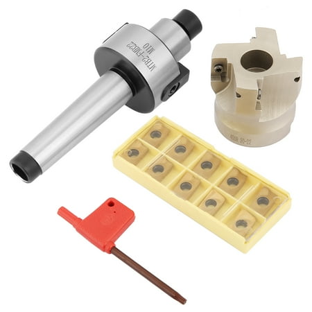 

MT2-FMB22 Face Mill Holder 400r 50-22 CNC Lather End Milling Cutter 10pcs APMT1604 Carbide