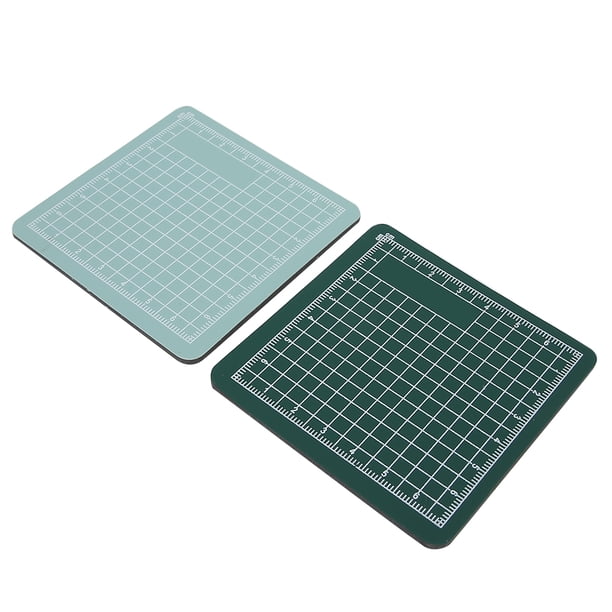 Tabla sin cortar, 2 uds., 8x8cm, Mini tabla de cortar, almohadilla de corte de papel, estándares líderes en la industria Jadeshay A