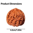 thumbnail image 7 of Natural Wenwan Walnuts Hand Massage Balls, 1 Pair 1.8" Chinese Walnut Fidget for Stress Relief, Gift Box with Brush for Fathers, Elders & Collectors, 7 of 7