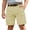 Khaki, variant on Boys Cargo Shorts Size 12 Knee Length High Waist Bermuda Shorts Casual Wide Leg Preppy Summer Long Short Pants with Pockets