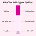 thumbnail image 2 of Gerard Cosmetics Color Your Smile Lighted Lip Gloss - Candy Apple, 2 of 6