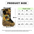thumbnail image 6 of COEQINE Sunflower Leg Cast Cover Leopard Print Cast Sleeve for Foot Leg Protector Outdoor Protection Leg Cover Stretch Fabric Leg Cast Protector for Women Men Seniors Large, 6 of 7