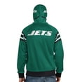 thumbnail image 2 of Men's Pro Player Green/Black New York Jets Helmet Full-Zip Hooded Track Jacket, 2 of 4