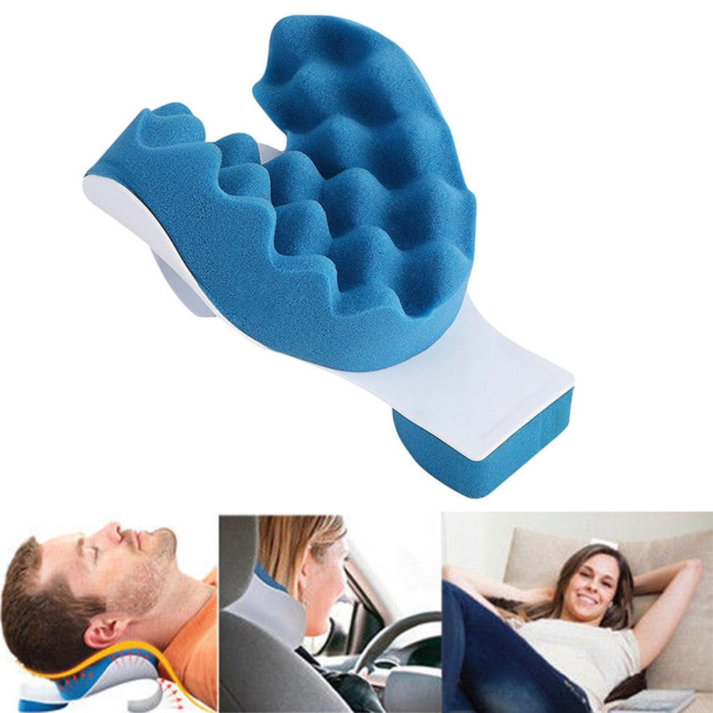 SunSunrise Cervical Neck Head Shoulder Back Massage Pain Relief Pillow ...