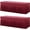 Burgundy, variant on EP 2 Pack Burgundy Spandex Table Clothes for 8 Foot Rectangle Tables, Wrinkle Free Fitted Table Cover 8ft Maroon Stretch Tablecloths with Skirt for Parties Weddings Birthday Banquet Baby Shower