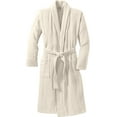 thumbnail image 5 of Port Authority Men's Checkered Terry Shawl Robe, 5 of 6