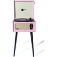 thumbnail image 5 of Arkrocket Discovery 3-Speed Record Player Retro Bluetooth Turntable Built-in Speakers Legs (Pink), 5 of 6
