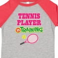 thumbnail image 4 of Inktastic Future Tennis Player in Training Girls Toddler T-Shirt, 4 of 5
