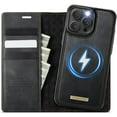 thumbnail image 1 of Compatible con iPhone 11 Pro Funda billetera desmontable Compatible con Magsafe, Soporte para Tarjetero con Bloqueo RFID y Tapa de Cuero PU 2 en 1 Funda Magnética a Prueba de Golpes, 1 of 10