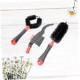 thumbnail image 4 of OULII 3Pack Cleaner Brush Kit Ergonomic Handle for Cycling Maintenance, 4 of 8
