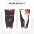 thumbnail image 3 of Honeii Christmas Gnomes In Red Hats Print 20OZ Car Cup, Insulated Stainless Steel Travel Mug with Lid and Straw, Keep Your Drinks Hot and Cold-Straw Two-piece Set, 3 of 8