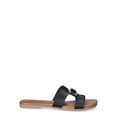 thumbnail image 4 of Time and Tru Women's Hardware Slide Sandals, 4 of 7