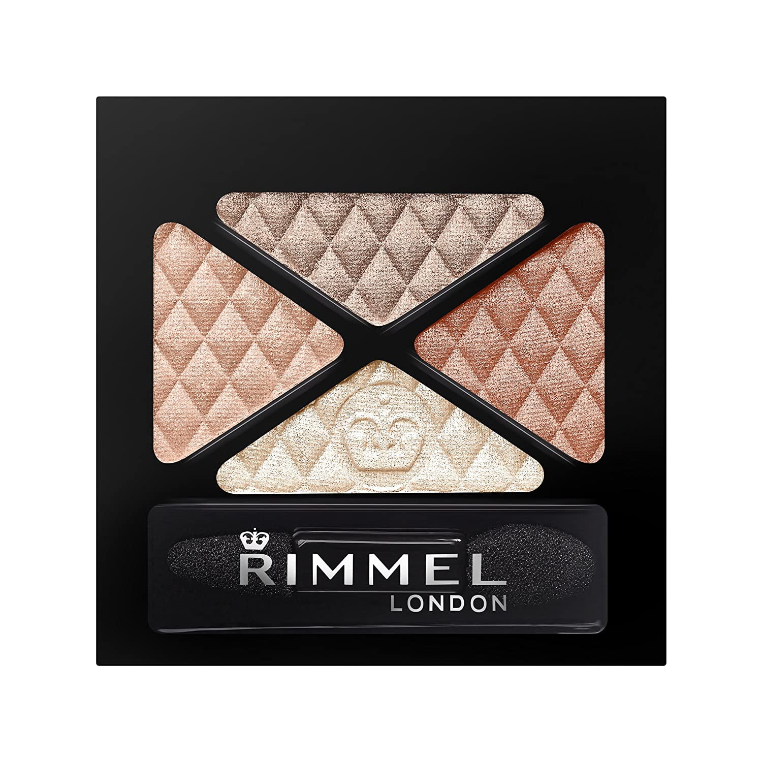 2 Pack Rimmel Glam'Eyes Quad Eye Shadow Sun Safari-019