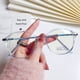 thumbnail image 1 of Marco de espejo plano anti luz azul poligonal para gafas de miopía Marco de anteojos aplicable en múltiples escenarios, 1 of 1