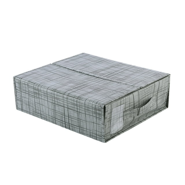 Organizador de colchas Wosthever almacenamiento y organización del hogar Gris 39*33*12
