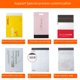 thumbnail image 3 of Pequeño bolso bandolera para teléfono móvil, funda para teléfono móvil con cartera colgante, bolso bandolera de piel sintética, pasaporte, funda para teléfono móvil con ranura para tarjetas, correa, 3 of 4
