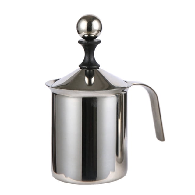 Herramienta para hacer espuma de leche, 400 cc Crema de leche manual Fabricante de espuma de leche manual Crema de leche manual Estándares líderes en la industria