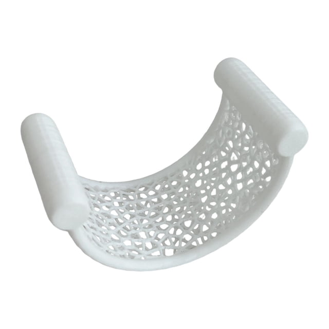 Hamaca flotante para Betta, plataforma de descanso de PLA, escondite para peces pequeños, estanque de camarones, hogar Blanco