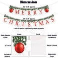 thumbnail image 3 of Decoration Merry Christmas Theme Balloons Garland with Santa Foil Balloons Set of 68 Pcs Xmas Party Decoration Items, Merry Christmas Decoration Balloon Party, Santa Claus Decoration Balloon, 3 of 4