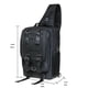 thumbnail image 2 of KAUKKO Canvas Messenger Bag Cross Body Shoulder Sling Backpack Travel Senderismo Chest Bag KAUKKO FD252-2-Black, 2 of 5
