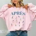 thumbnail image 3 of Après Sweatshirt, Après Ski Club Sweater, Winter Trip Skiing Crewneck, 3 of 5