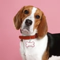 thumbnail image 6 of Uxcell 2 Set Pet ID Tags Bone Shape, 45x30mm Metal Personalize Engraved Both Sides Blank Tags Stamping Pet Supplies (Hot Pink), 6 of 6