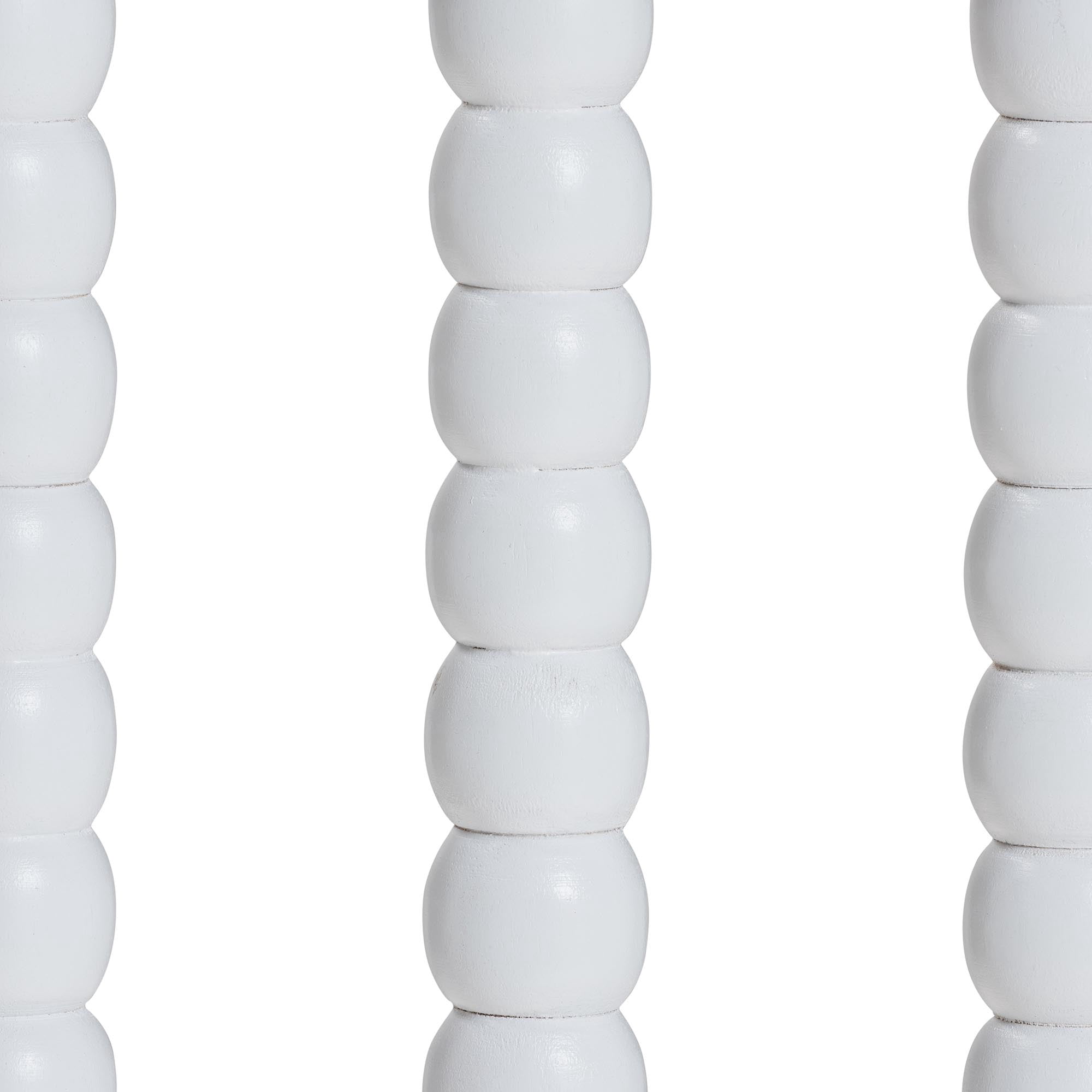bali & pari Deya Traditional Counter Stool, Counter Height, White