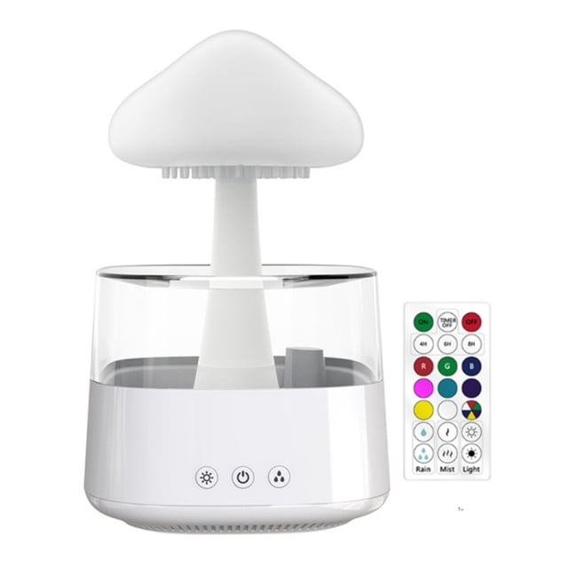 Humidificador de lluvia de hongos decoración del hogar generador de niebla nebulizador para amigos regalos familiares