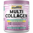 thumbnail image 1 of Vitallibre Multi Péptidos de Colágeno en Polvo Tipo I II III V X, Proteína de Colágeno Hidrolizado para Mujeres y Hombres, Piel, Cabello, Uñas, Sin Sabor, Sin OGM, Keto y GF, Cero Azúcar, 45 porciones, 1 of 5