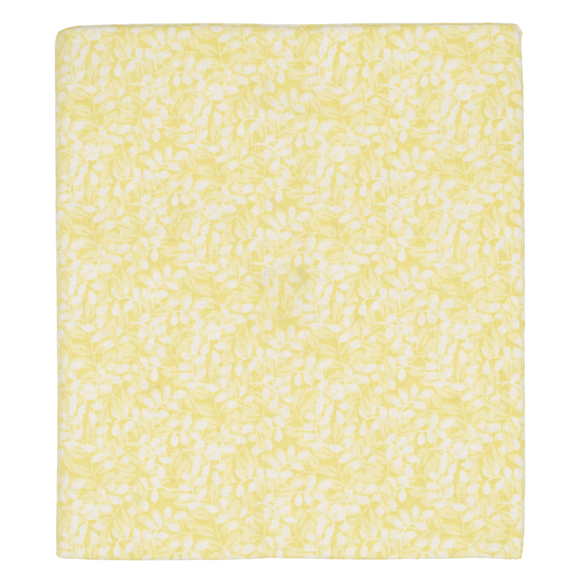 Create It 2 yard Cotton Floral Texture Precut Sewing & Craft Fabric, Yellow 1 Piece