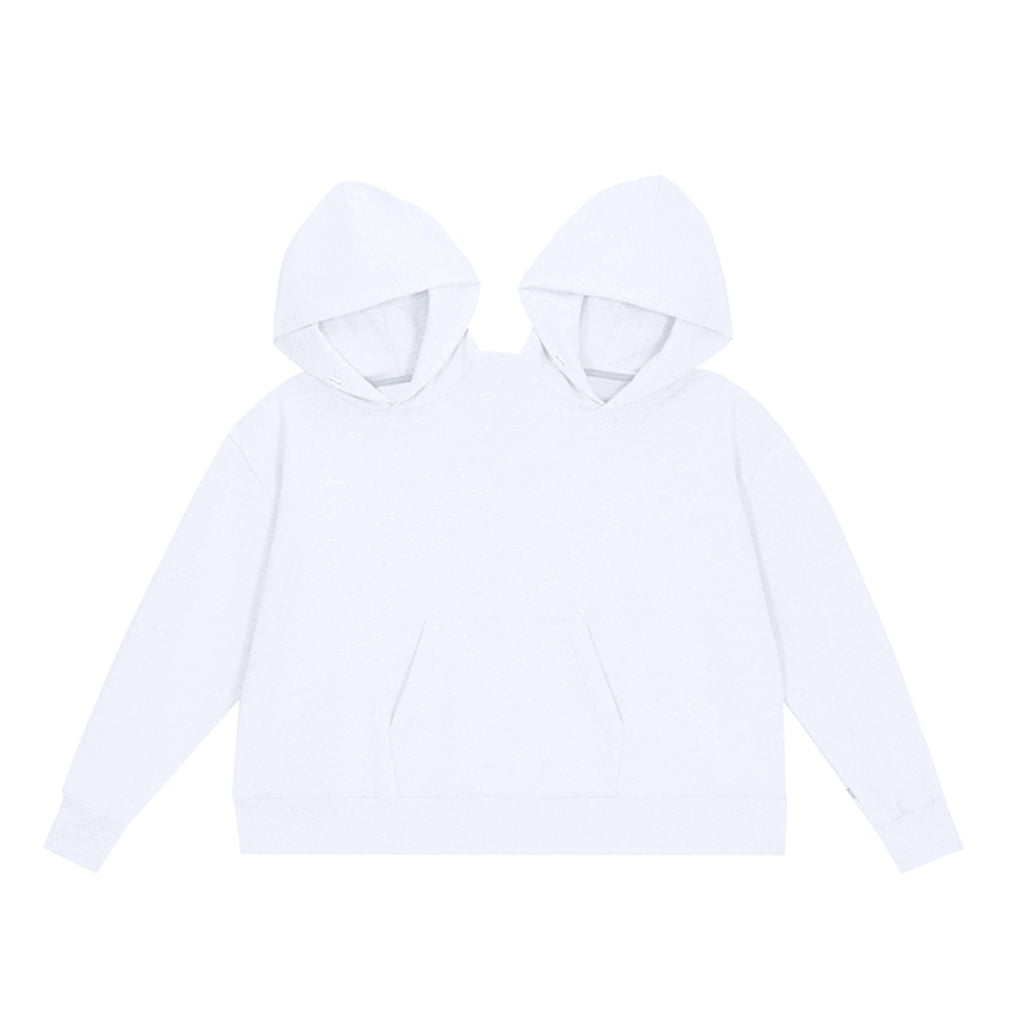 TINYSOME Couple Hoodie Autumn Hooded Sweatshirt Two Person Pullover Tops Causal Hoodie