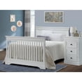 thumbnail image 4 of Sorelle Furniture Portofino Traditional Pine Wood Crib & Changer in White, 4 of 4