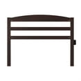 thumbnail image 5 of Warren, Arched Horizontal Slat Wood Headboard, Full, Espresso, 5 of 5