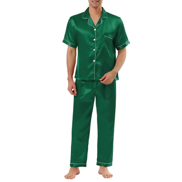 Men's Button Down Pajamas