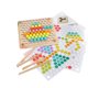 thumbnail image 2 of Kinder Spielzeug Montessori Holz Spielzeug Hände Gehirn Training Clip Perlen Puzzle Tablero Juego de matemáticas Baby Frühe Pädagogische Spielzeug Ormromra HFP-0066, 2 of 8
