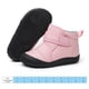 thumbnail image 3 of Botas de nieve para niños con forro de piel sintética, botines de invierno al aire libre para niños y niñas DQrwqpou Tenis De Mujer Tenis De Hombre, 3 of 7