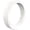 Pearl Smooth, variant on Women's Stackable Rubber Silicone Ring - Pearlized Black Smooth Ring Size 07