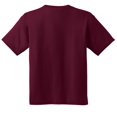 thumbnail image 2 of Gildan - Camiseta básica de manga corta Unisex con algodón grueso Niños Niñas - Verano/Calor (Paquete de 2) (Granate), 2 of 2