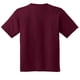 thumbnail image 2 of Gildan - Camiseta básica de manga corta Unisex con algodón grueso Niños Niñas - Verano/Calor (Granate), 2 of 2
