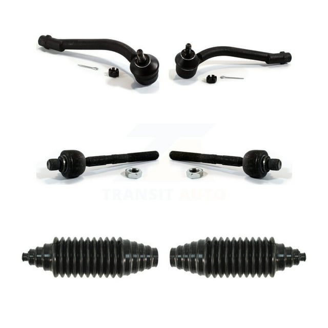 Transit Auto Front Steering Tie Rod End & Boot Kit for Car Hyundai Elantra Kia Forte Koup Forte5 - Left Right Side (Driver Passenger) K7B-100104