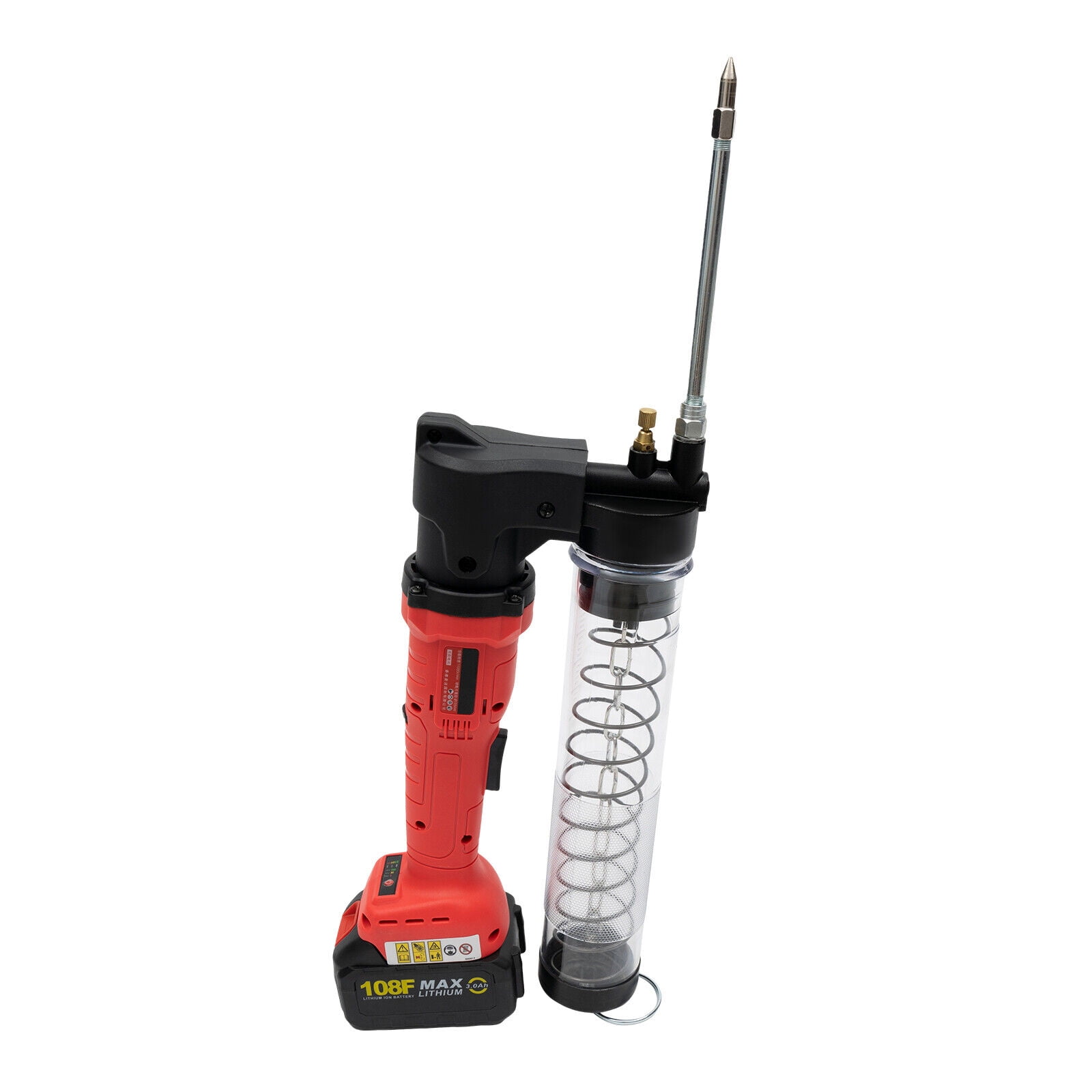 DENEST 18V Electric Grease Gun Set Cordless Rechargeable Grease Gun Kit Battery Powered