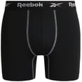 thumbnail image 4 of Calzoncillos bóxer Reebok Stretch Performance para hombre, paquete de 4, 4 of 7