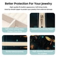 thumbnail image 3 of Firefly Jewelry Display and Organizer: Portable Square Travel Case for Rings, Earrings, Necklaces, Bracelets - Suitable for Girls and Women, 3 of 6