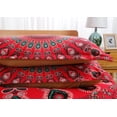 thumbnail image 4 of 3D Bohemio Rojo Funda de edredón Set Ropa de cama Set Fundas de almohada 119, 4 of 5