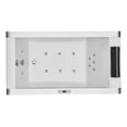 thumbnail image 4 of EAGO AM152ETL-5 5 ft Clear Rectangular Acrylic Whirlpool Bathtub, 4 of 7