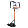 thumbnail image 3 of DYNWAVECA Foldable Basketball Hoop Folding Sports Equipment for Beach Backyard Outside Clear, 3 of 9