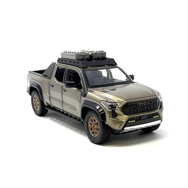Modelo a escala de fundición Toyota Tacoma Trailhunter 1:24 de MiJo Exclusives