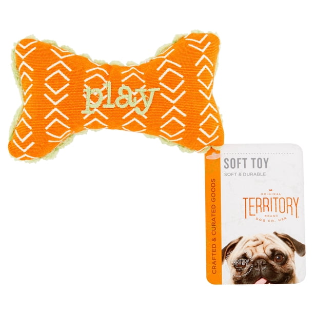 Territory Interactive Non Toxic Soft & Durable Dog Toy