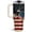 Flag Eagle, variant on Funny Cartoon Characters Tumbler 40 Oz with Handle, Cute Animal Design Stainless Steel Insulated Mug with Lid and Straw, Novelty Gifts for Men Women Girls,1 PCS
